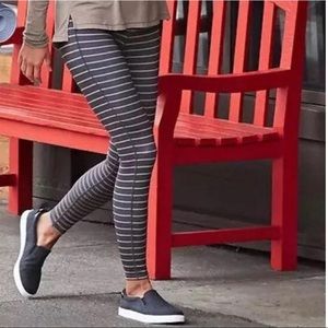Athleta striped leggings